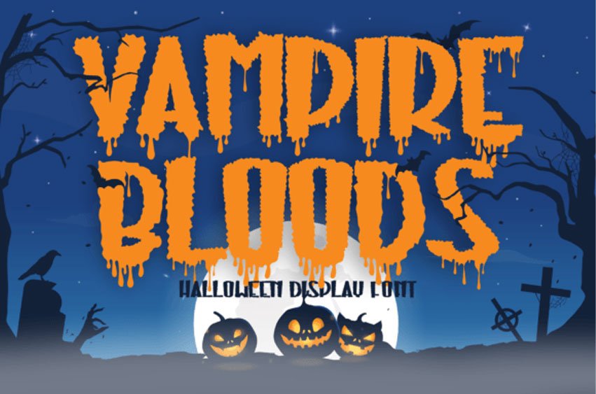Vampire Bloods Font