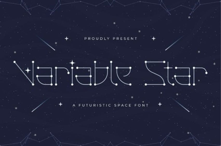 Variable Star Font
