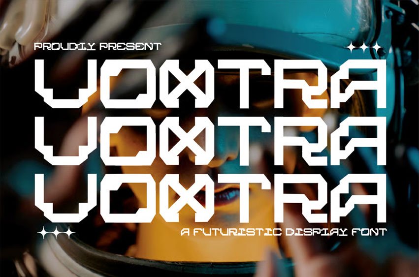 Voxtra Futuristic Font