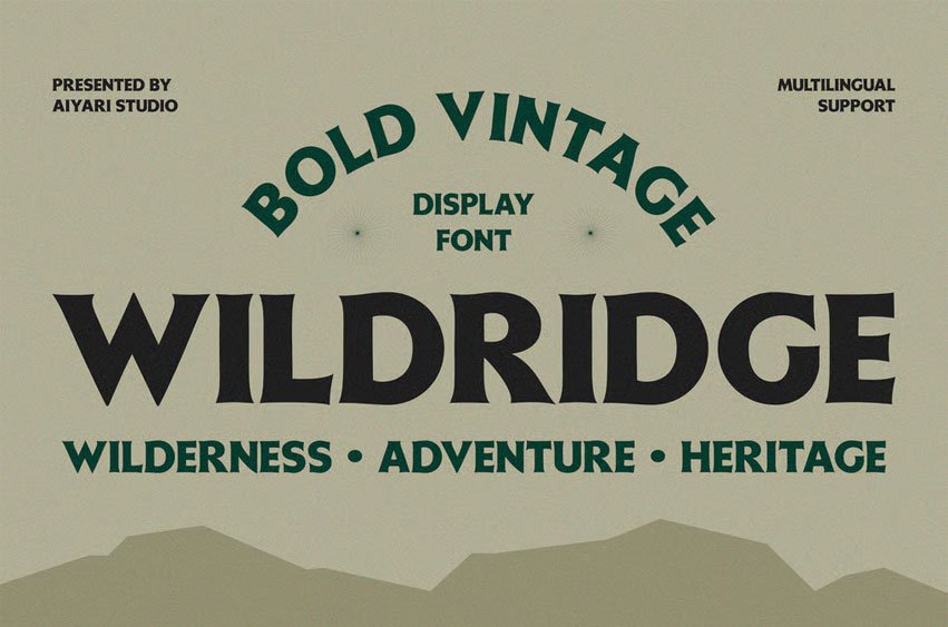 Wildridge Font