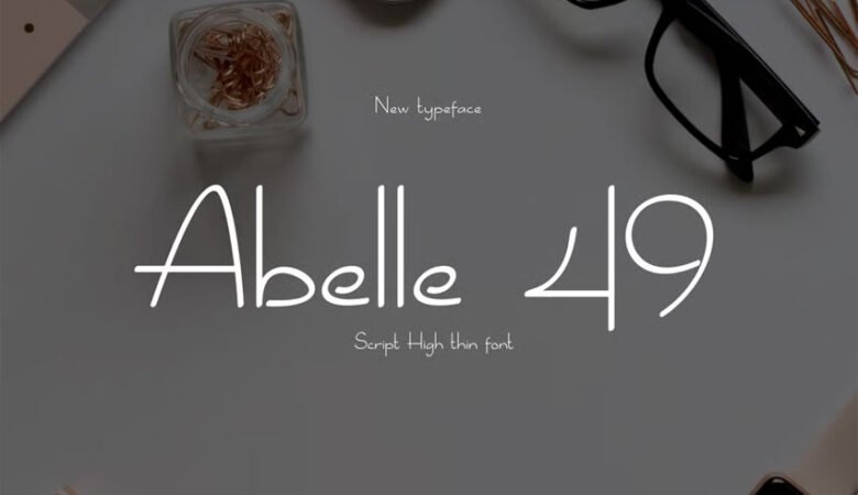 Abelle 49 Font