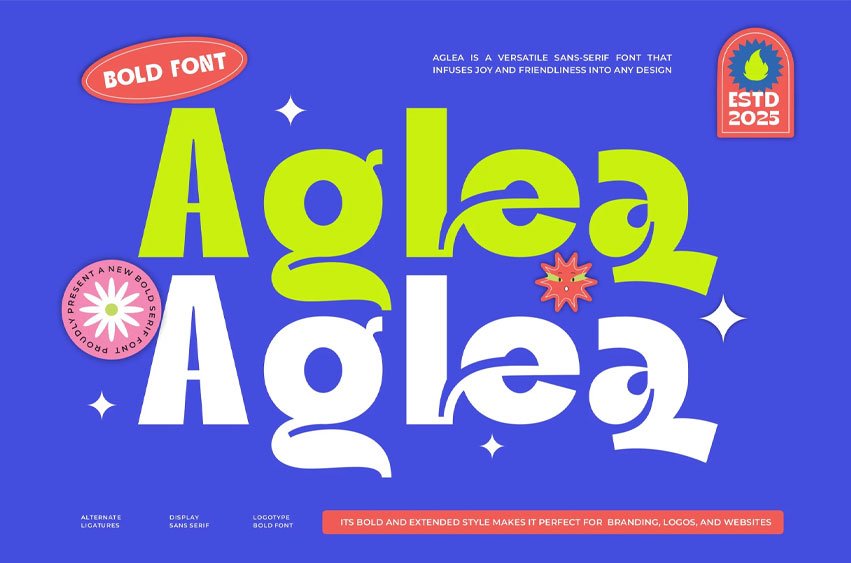 Aglea Bold Font