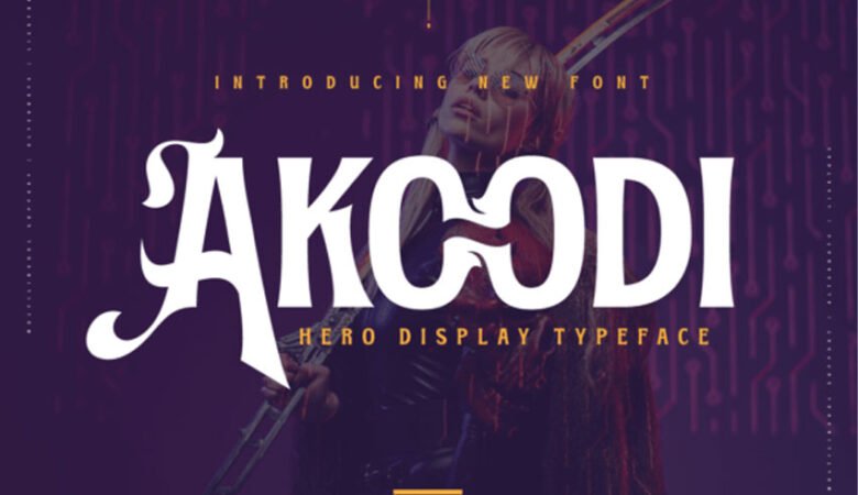Akoodi Font