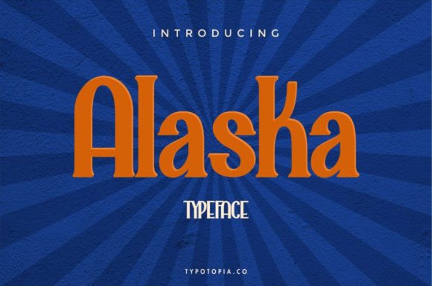 Alaska Typeface Font