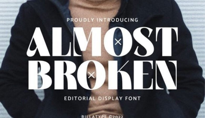 Almost Broken Font