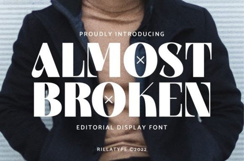 Almost Broken Font