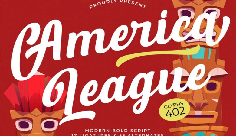 America League Font