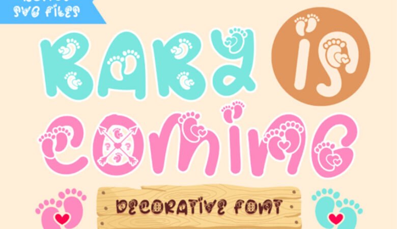 Baby is Coming Font