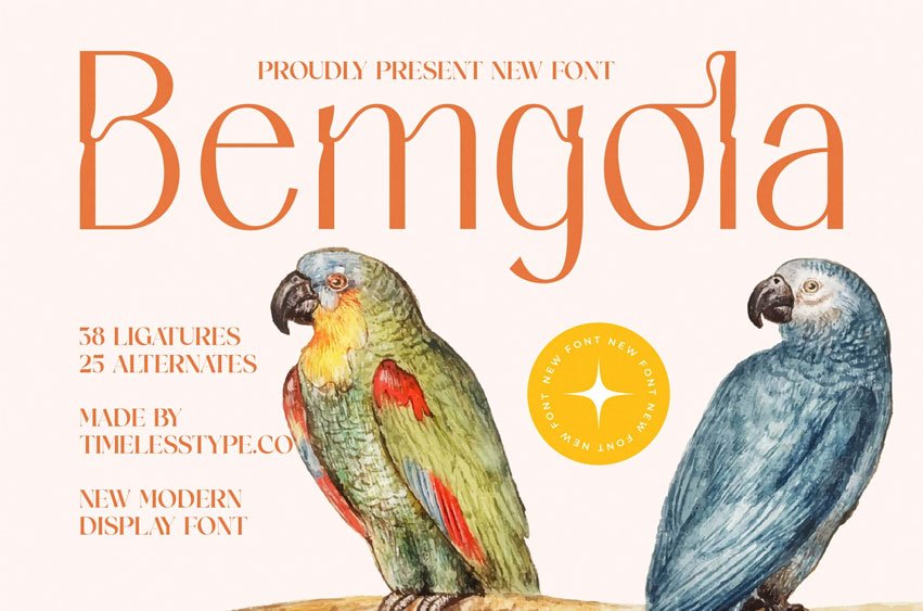 Bemgola Font