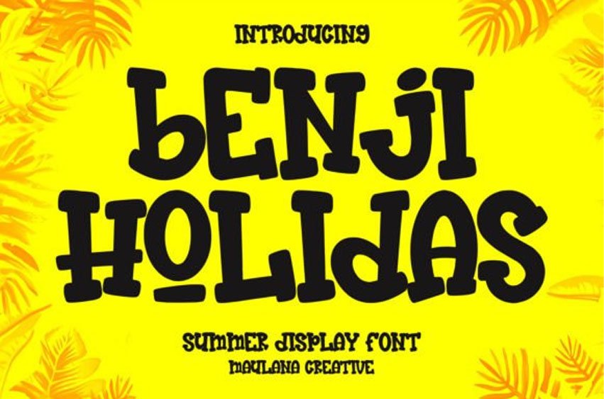 Benji Holidas Font