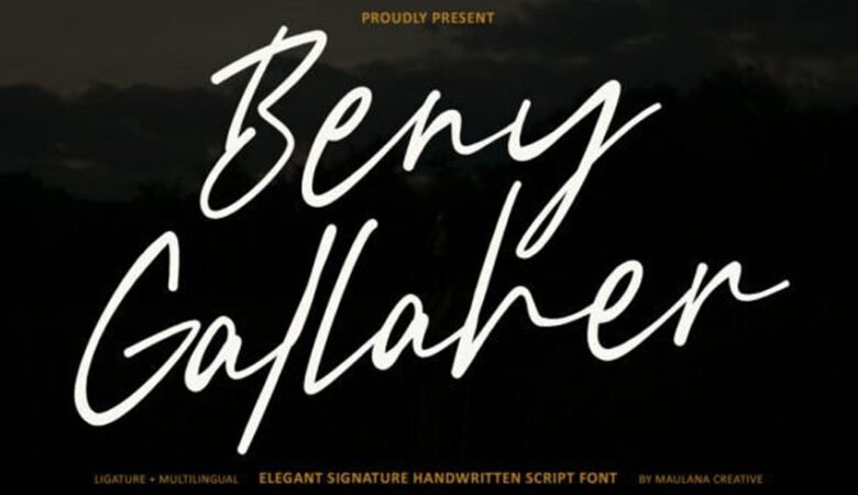 Beny Gallaher Font