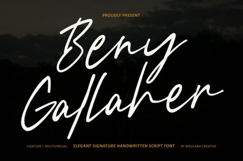 Beny Gallaher Font