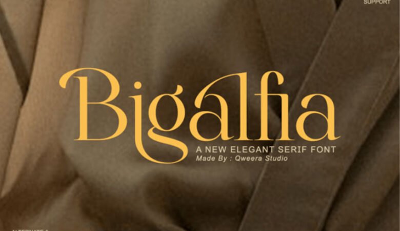 Bigalfia Font
