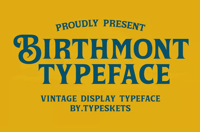 Birthmont Font