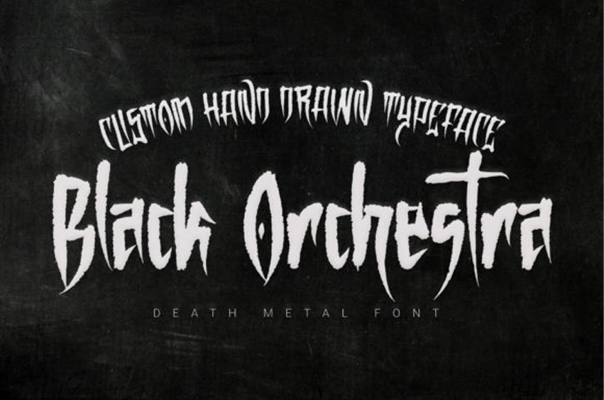 Black Orchestra Font
