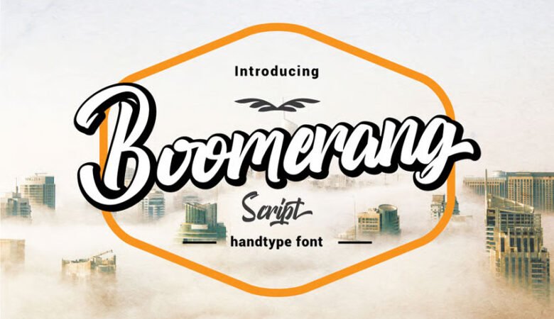 Boomerang Script Font