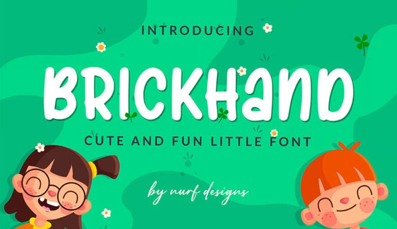 Brickhand Font