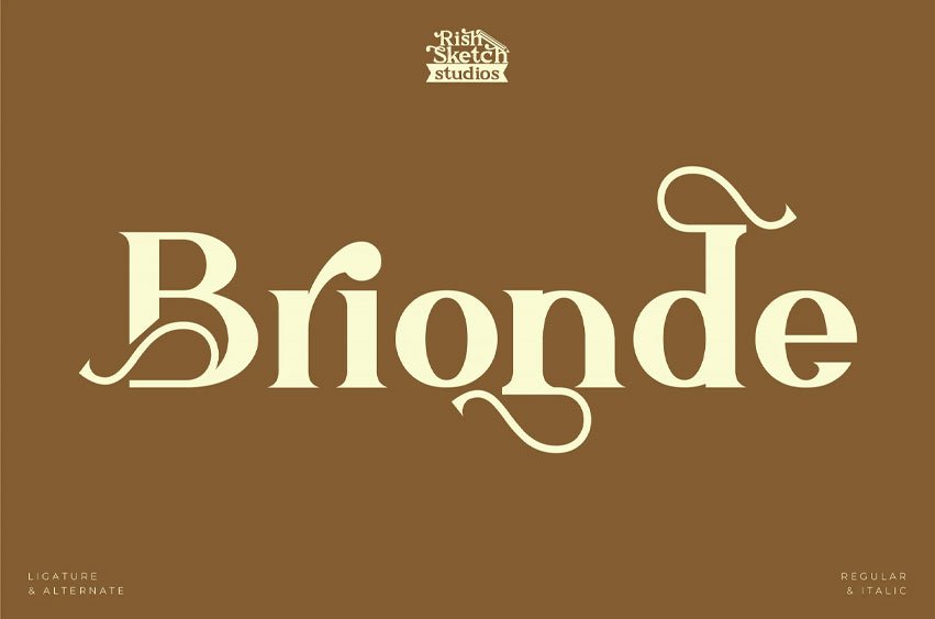 Brionde Font