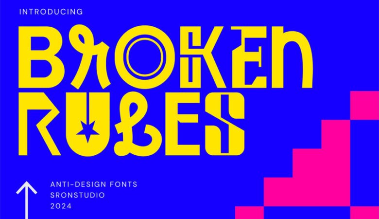 Broken Rules Font