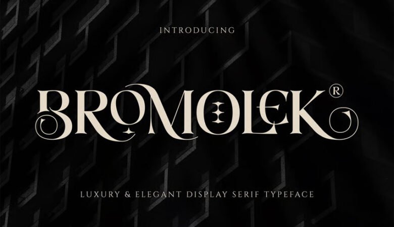 Bromolek Font