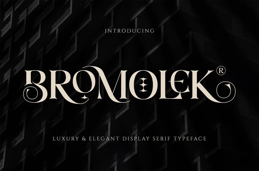 Bromolek Font