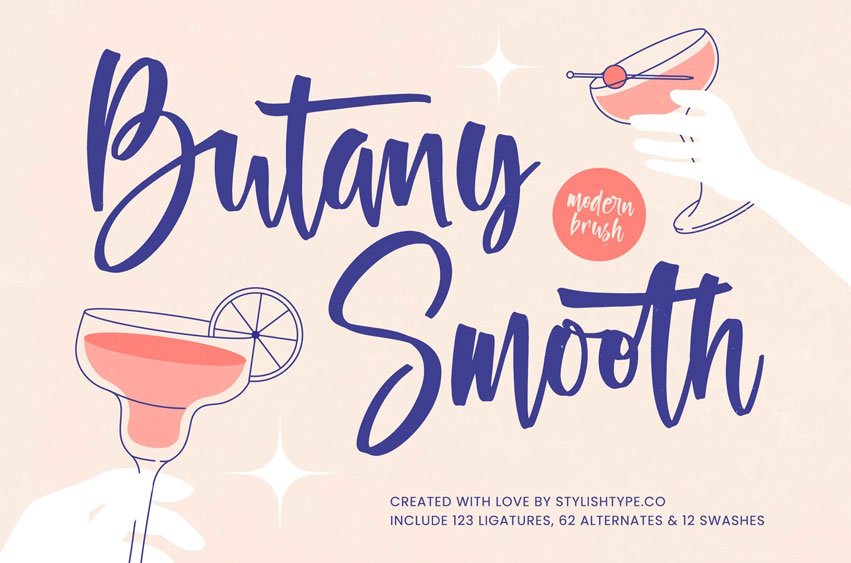 Butany Smooth Font
