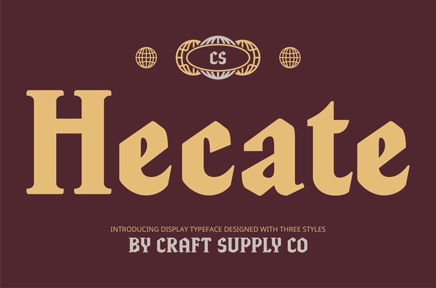 CS Hecate Font