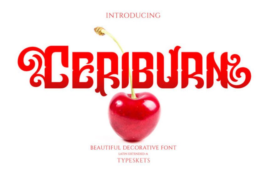 Ceriburn Font
