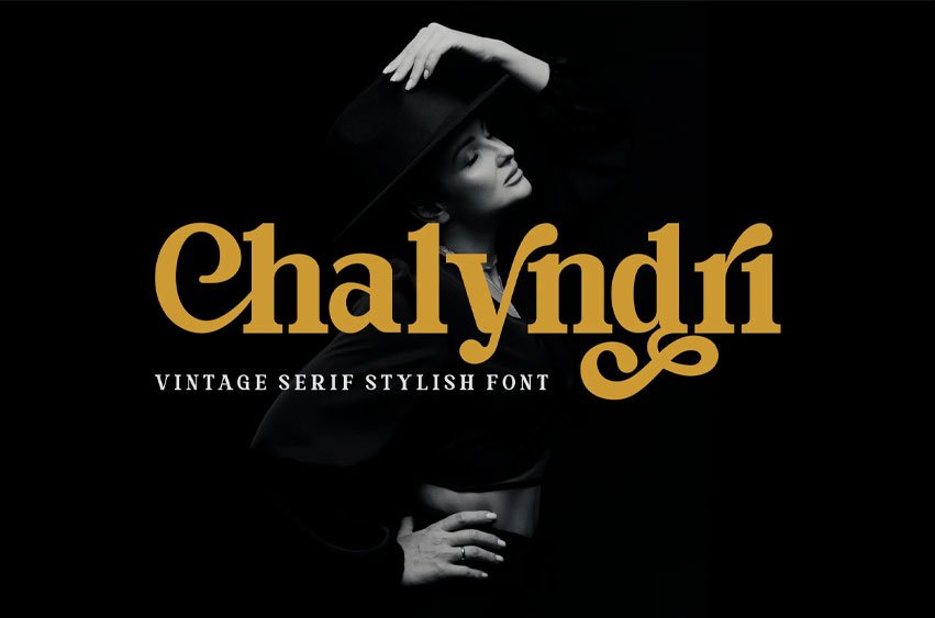 Chalyndri Font