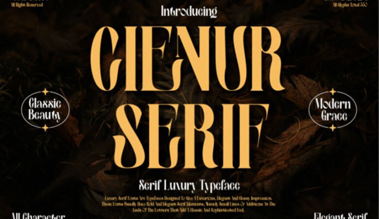 Cienur Serif Font