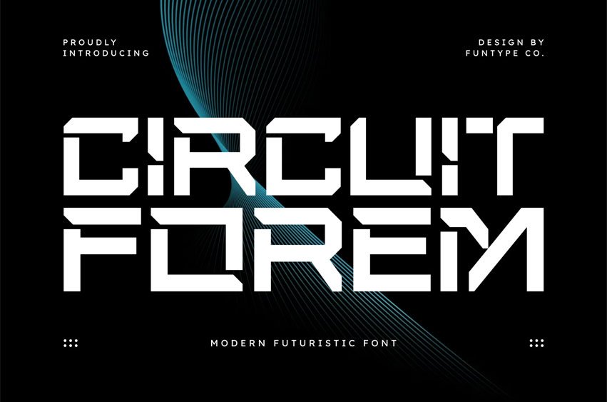 Circuit Forem Font
