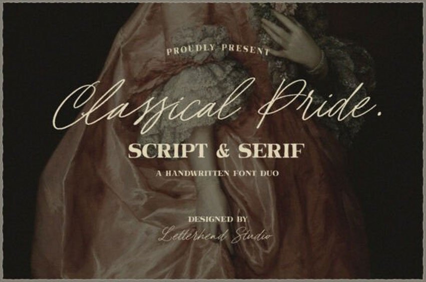Classical Pride Font