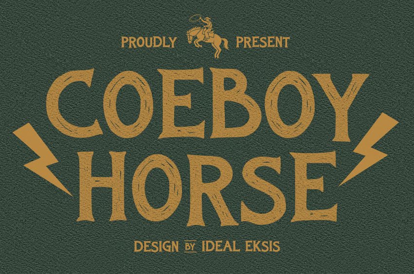 Coeboy Horse Font