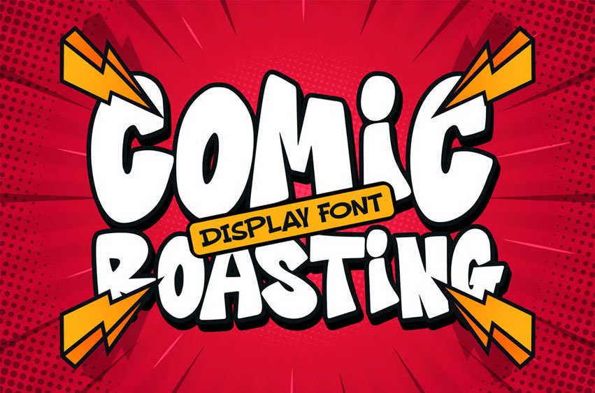 Comic Roasting Font