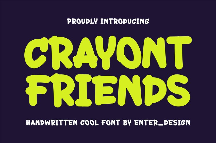 Crayont Friends Font