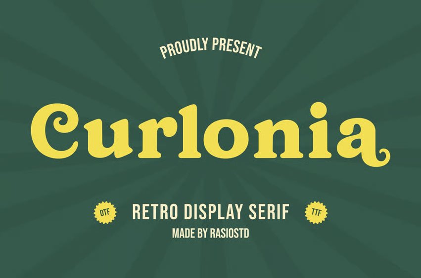Curlonia Font