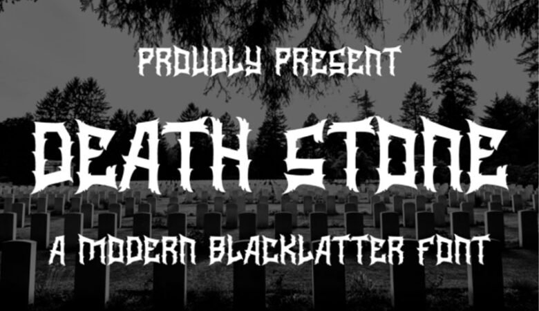 Death Stone Font