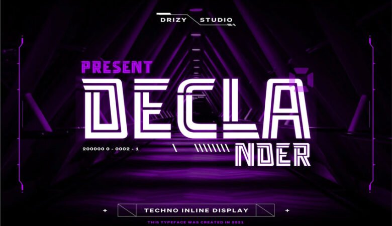 Declander Font