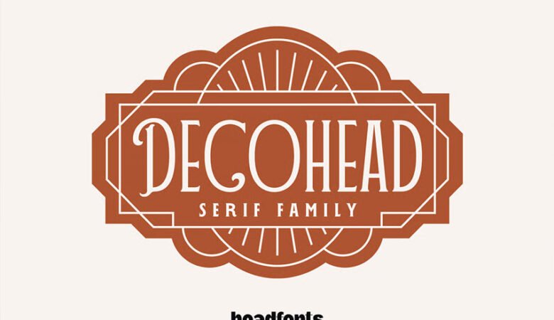 Decohead Font