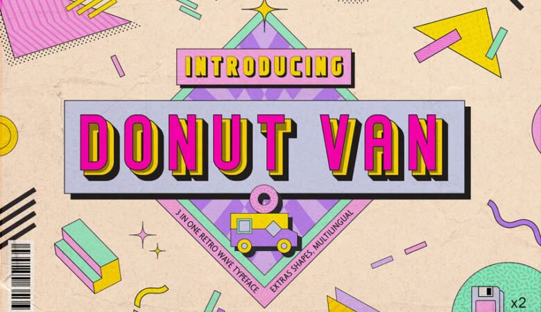 Donut Van Font
