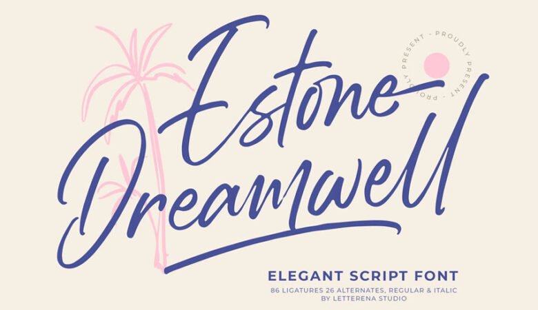 Estone Dreamwell Font
