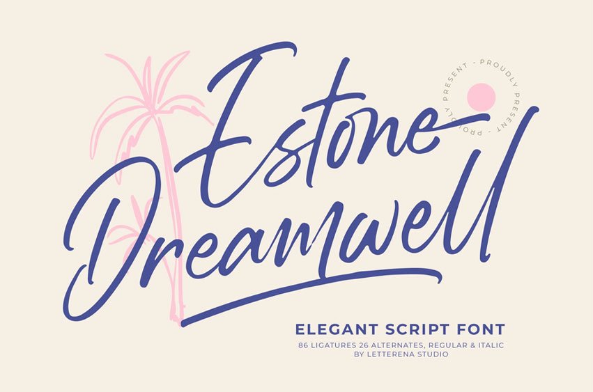 Estone Dreamwell Font