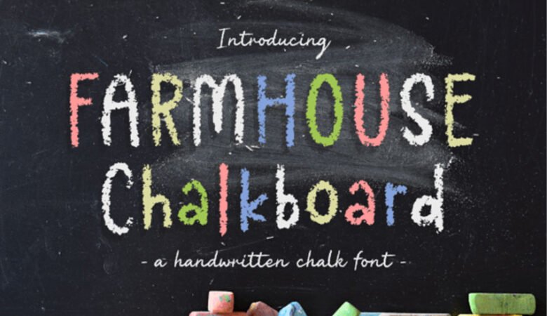 Farmhouse Chalkboard Font