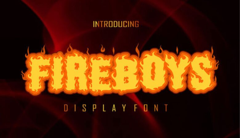Fire Boys Font