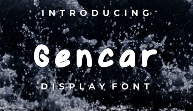Gencar Font