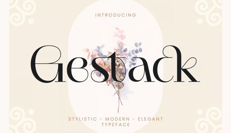 Gestack Font