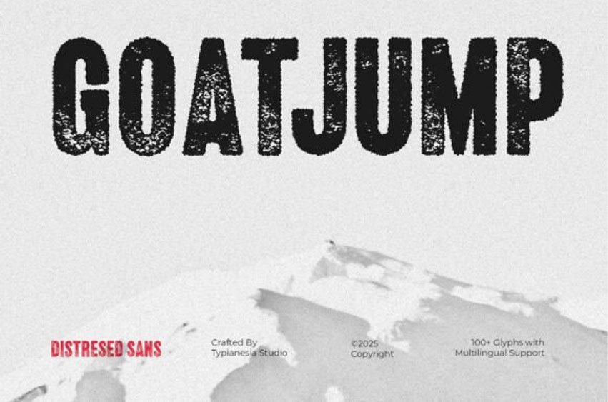 Goatjump Font