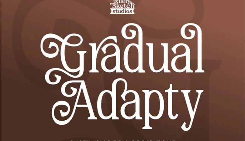 Gradual Adapty Font