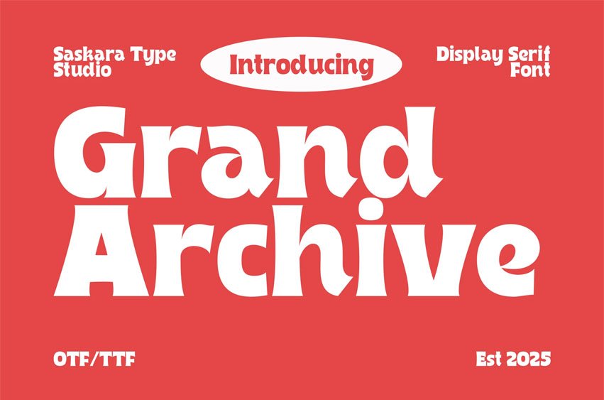 Grand Archive Font