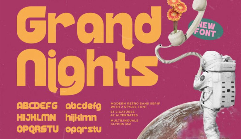 Grand Nights Font